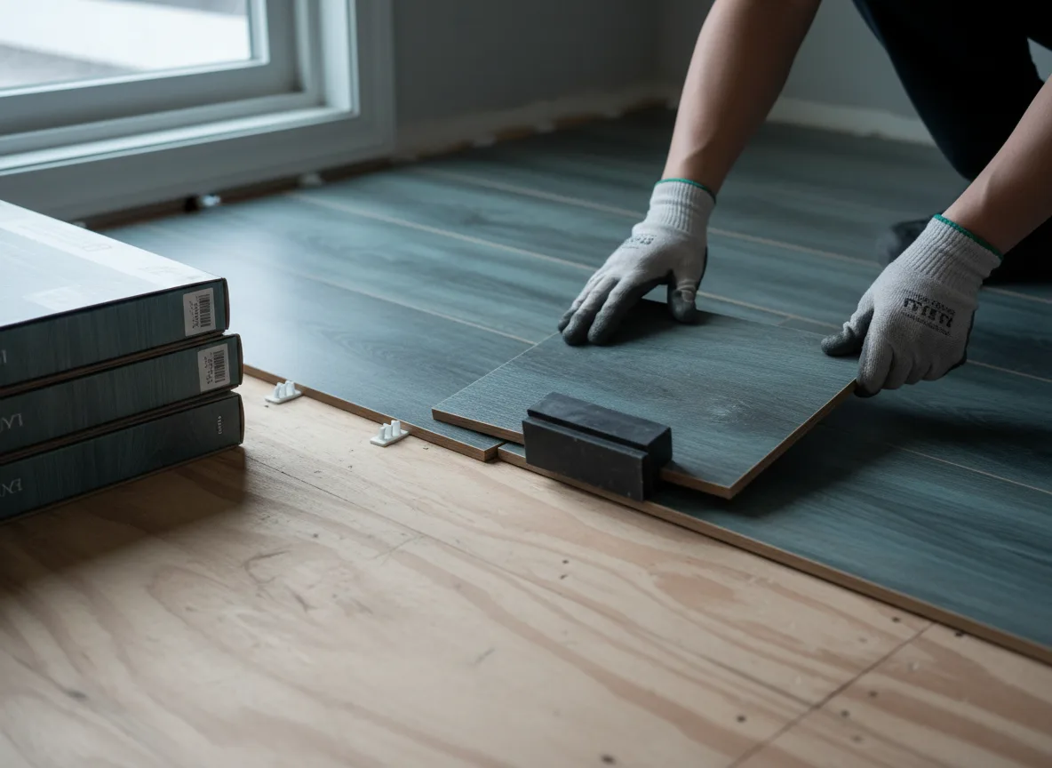 Luxury Vinyl Plank Installation company in Glendive, MT
